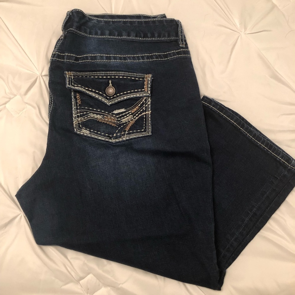 Maurices denim Capri